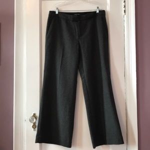 Banana Republic wool trousers. Black/grey. 12p.
